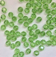 Swarovski бусины 5000 Перидот 4mm Австрия