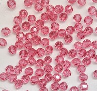 Swarovski бусины 5000 Роза 4mm Австрия
