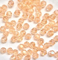 Swarovski бусины 5000 светлый Персик 4mm Австрия