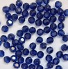 Swarovski бусины 5000 темный Сапфир 4mm Австрия