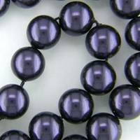Swarovski 5810 Dark Purple Pearl 6мм Австрия