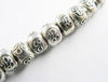 Бусины ОМ серебро п.970 6х4.3мм