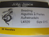 Иглы John James, Англия 15/0