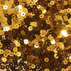 Пайетки золотой металлик City Sequins 3мм