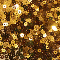 Пайетки золотой металлик City Sequins 3мм