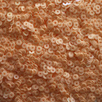 Пайетки персик  City Sequins 3мм