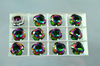 Swarovski в серебряных цапах 4470 Chrysolite Electro 12мм Австрия