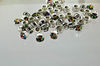 Swarovski в серебряных цапах 1028 Iris Forest Rainbow 39ss Австрия