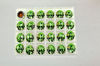 Swarovski в серебряных цапах 4100 Chrysolite 12x10мм Австрия