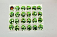 Swarovski в серебряных цапах 4100 Chrysolite 12x10мм Австрия