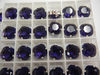 Swarovski в серебряных цапах 4470 Purple Velvet 12мм Австрия