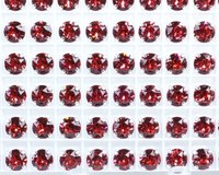 Swarovski в серебряных цапах 1088 Padparadscha Sapphire Xirius 7мм Австрия