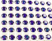 Swarovski в серебряных цапах 1088 Heliotrope Xirius 7мм Австрия